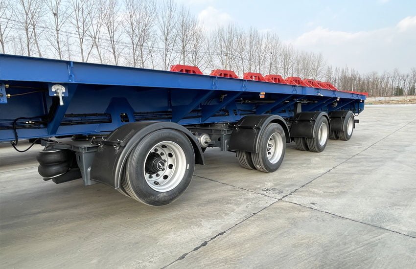 Air Lift Suspension-70m extendable trailer for wind blade transport