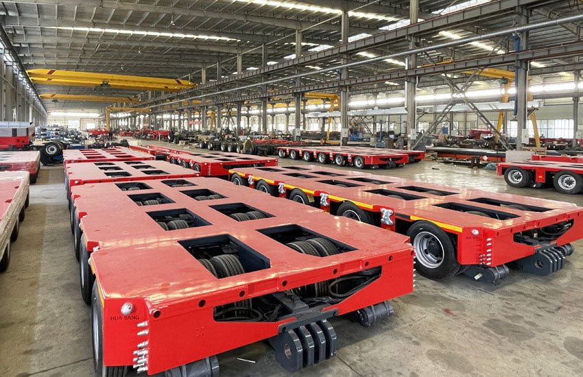 GUARANTEED QUALITY-CHINA HIPOTRUK HYDRAULIC MODULAR TRAILER