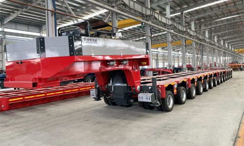 Hipotruk Hydraulic Modular Trailer for Africa