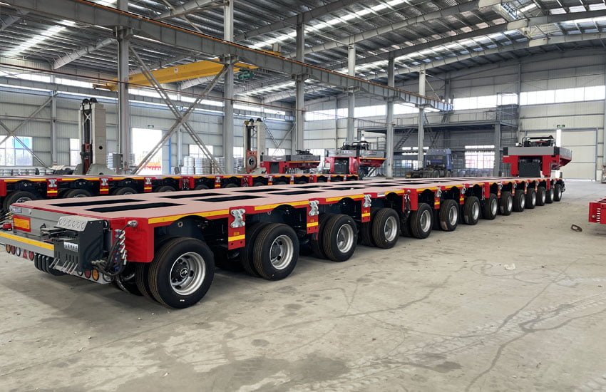 Hydraulic Modular Trailer For Nicolas