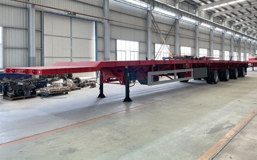 Wind Turbine Blade Trailer 4 Axles 62m by HipoTruk
