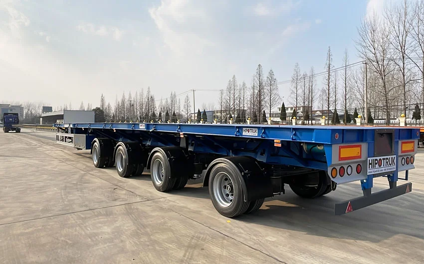 Wind Turbine Blade Trailer 4 Axles 70m by HipoTruk