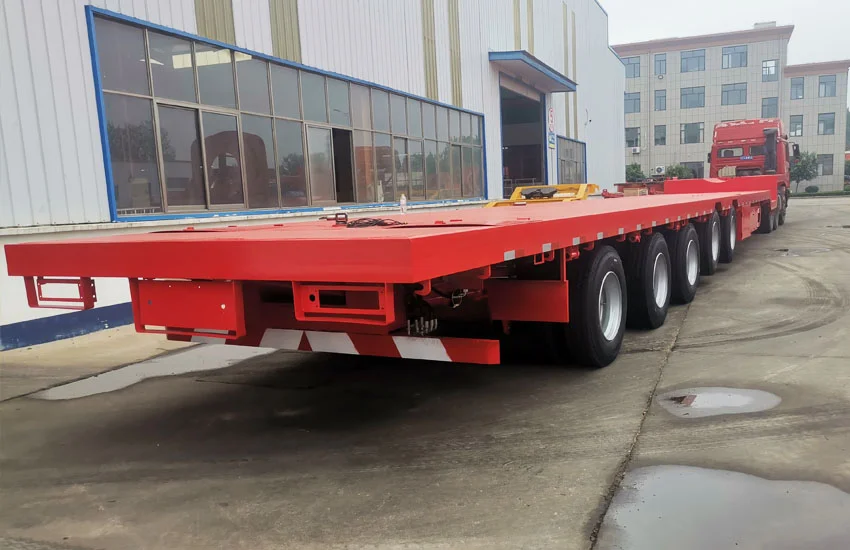 Wind Turbine Blade Transport Trailer 5 Axles 75m by HipoTruk