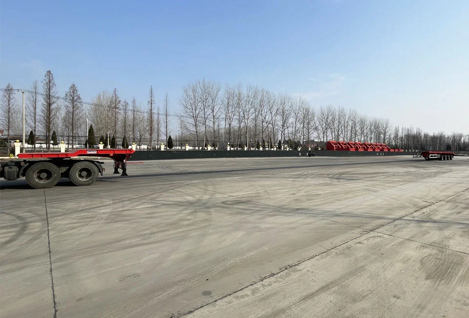 Wind Turbine Blade Transport Trailer from HipoTruk-2