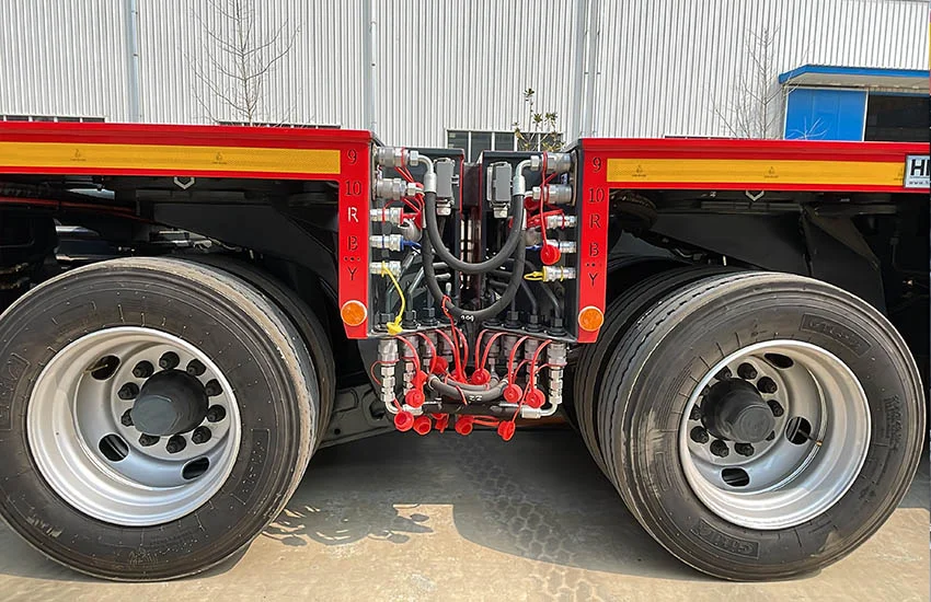 hydraulic coupling system-HIPOTRUK Modular Trailer