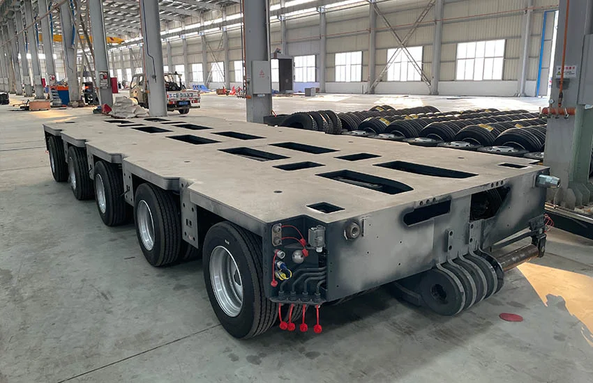 oil tank built-in main beam frame-HIPOTRUK Modular Trailer