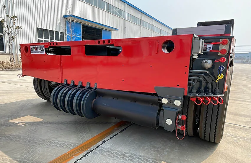 reinforced coupling fin from HIPOTRUK Modular Trailer