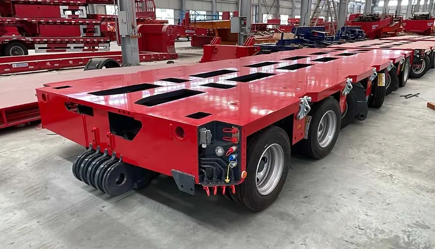 GOLDHOFER THP SL HYDRAULIC MODULAR TRAILER 6 AXLES LINE