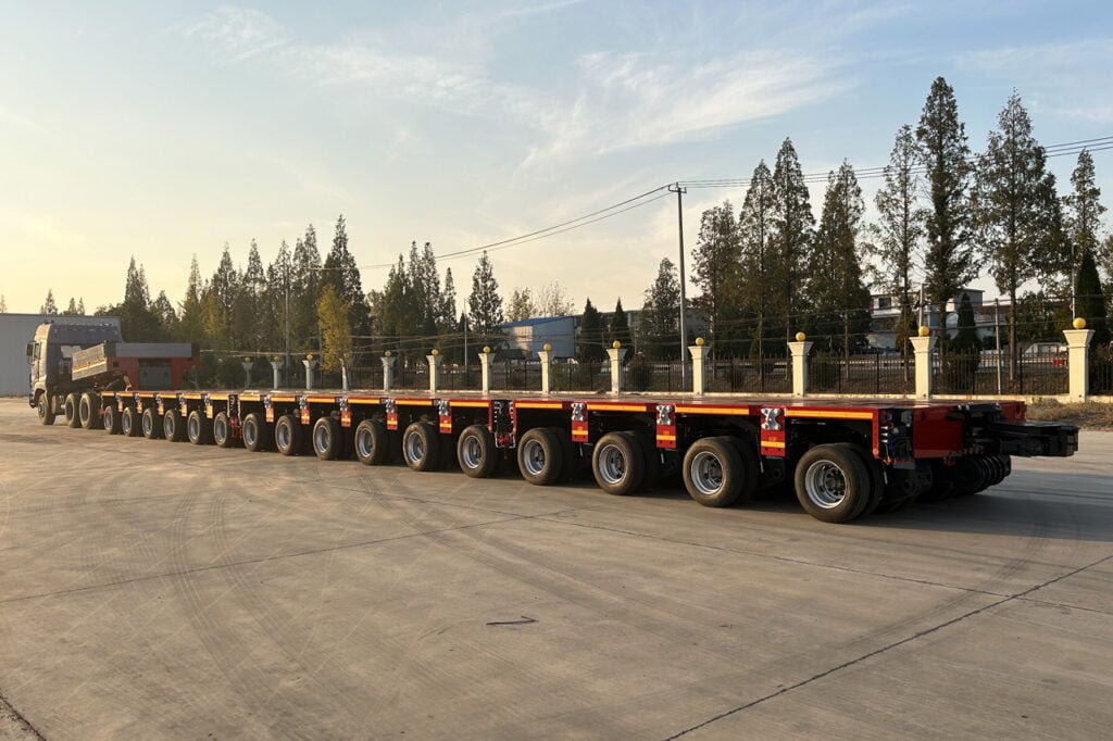 Goldhofer THP SL HYDRAULIC MODULAR TRAILER FOR SALE