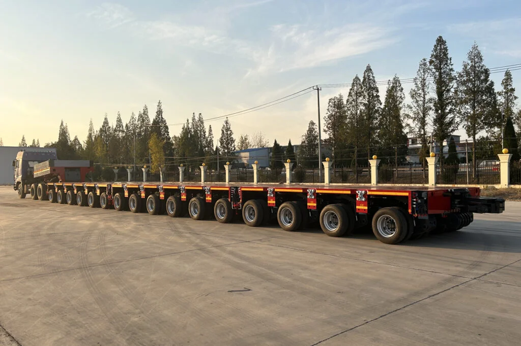 Goldhofer THP SL HYDRAULIC MODULAR TRAILER FOR SALE