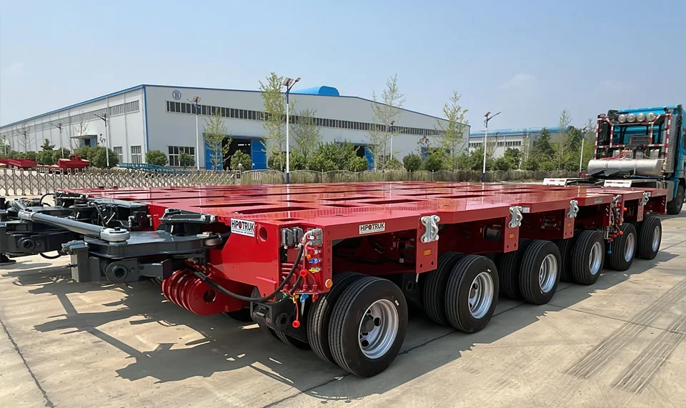 Goldhofer Type Modular Trailer by CHINA HIPOTRUK