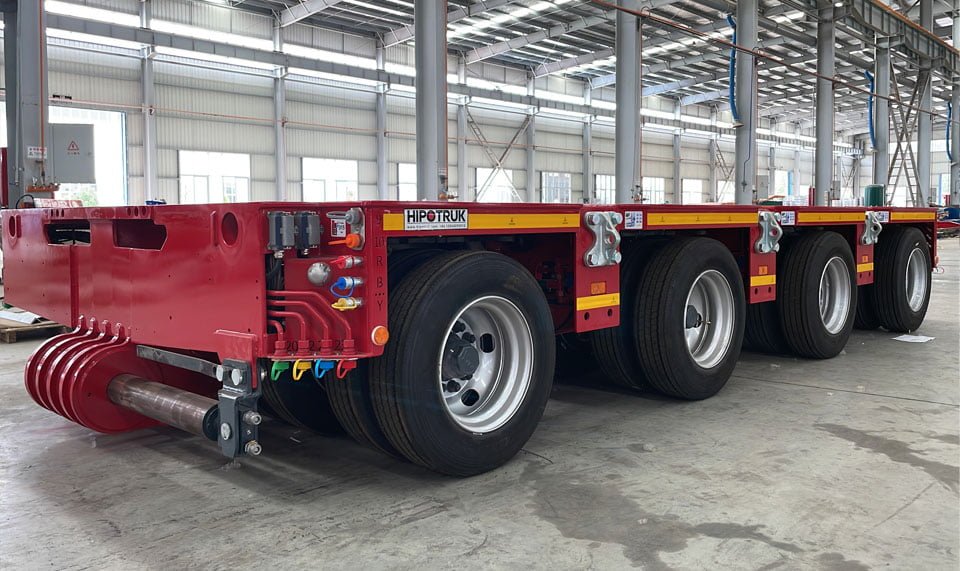 HIPOTRUK 4 Axles Modular Trailer (Goldhofer THP SL)