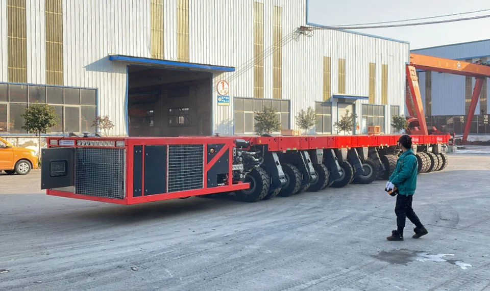 HIPOTURK Self-Propelled Modular Trailer (SPMT)