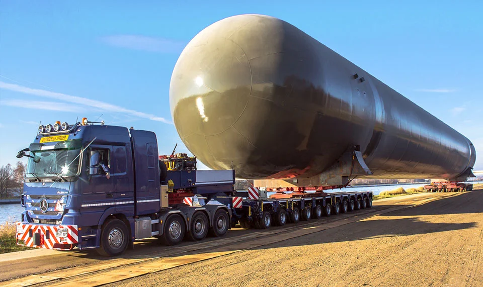 Hydraulic Modular Trailer's Turntable