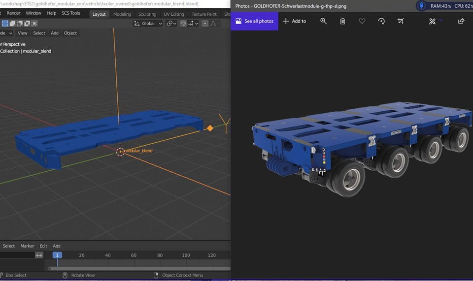 Customization Options for Hydraulic Modular Trailer