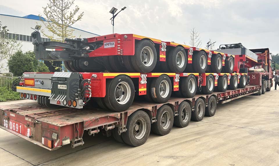 Delivered Modular Traielr to Client