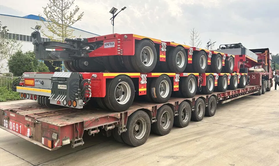Delivered Modular Traielr to Client