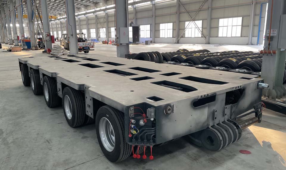 Material Costs of Hydraulic Modular Trailer