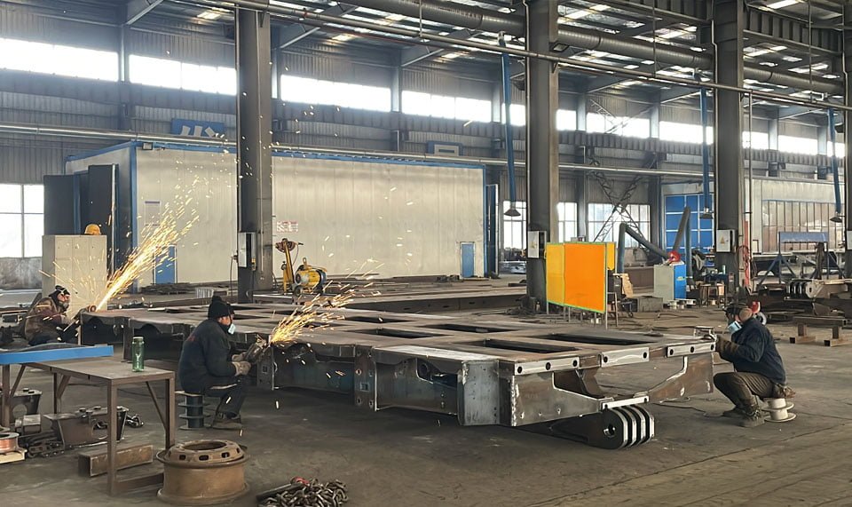 Production time for Hydraulic Modular Trailer