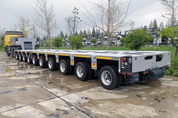 12-Axle Modular Trailer Compatible with Goldhofer THP S/L