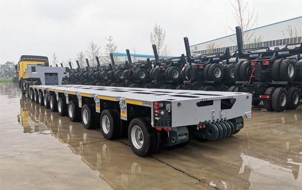 12-Axle Modular Trailer Compatible with Goldhofer THP S/L