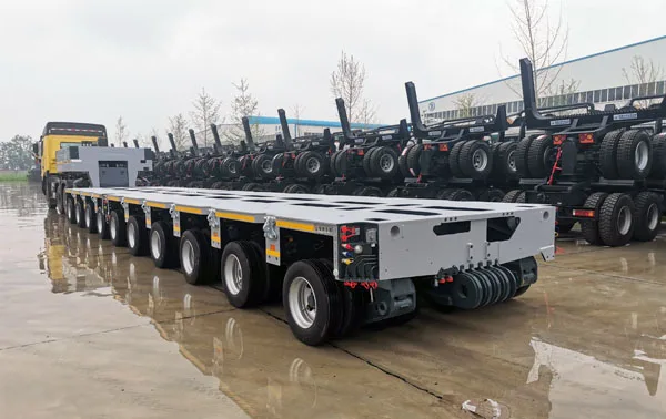 12-Axle Modular Trailer Compatible with Goldhofer THP S/L