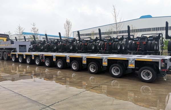 12-Axle Modular Trailer Compatible with Goldhofer THP S/L