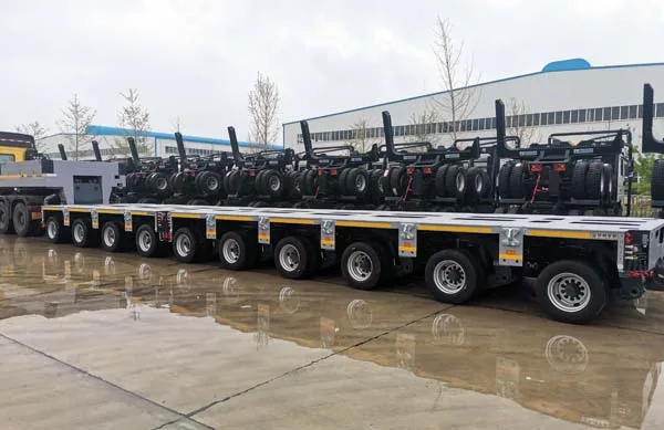 12-Axle Modular Trailer Compatible with Goldhofer THP S/L