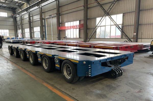 660mm Height Nicolas Hydraulic Modular Trailer