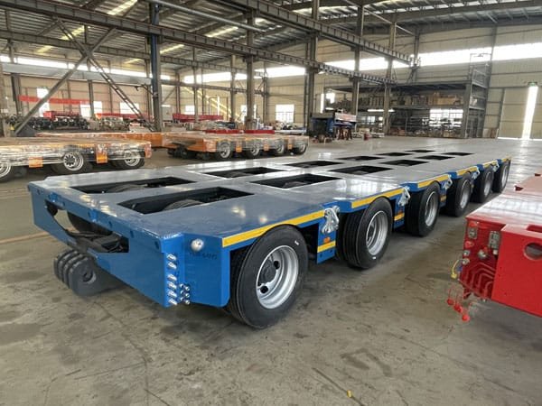660mm Height Nicolas Hydraulic Modular Trailer