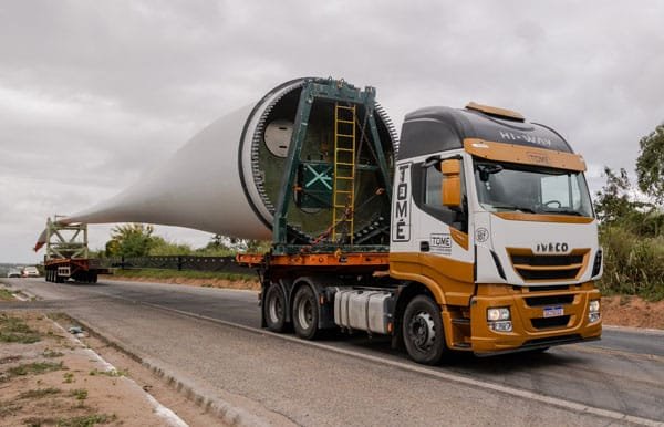 Chinese Telescopic Trailers for Wind Blades