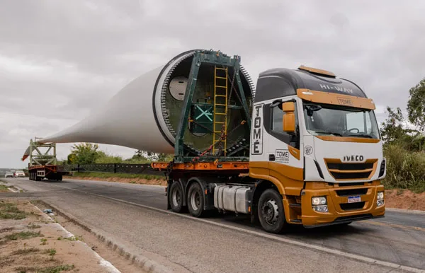 Chinese Telescopic Trailers for Wind Blades