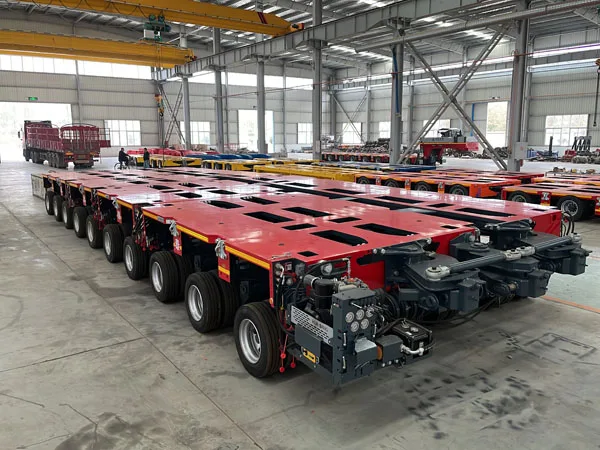 Split Hydraulic Modular Trailer Goldhofer 3 Files