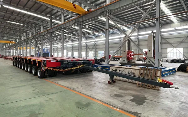 Split Hydraulic Modular Trailer Goldhofer 3 Files