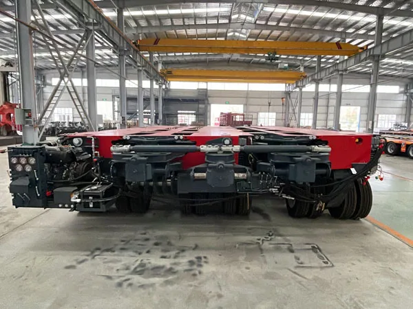 Split Hydraulic Modular Trailer Goldhofer 3 Files