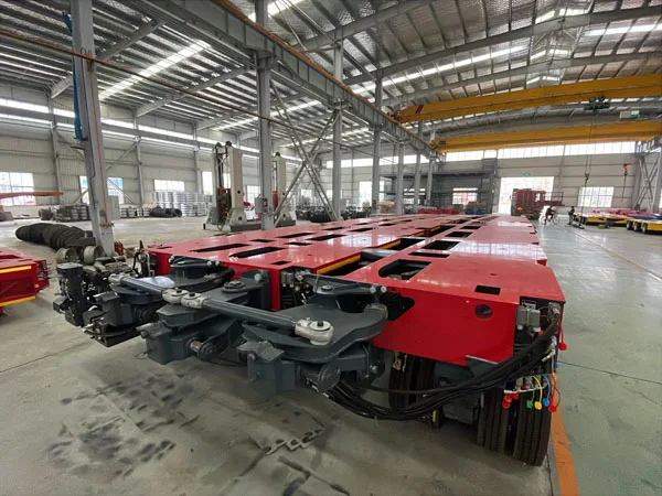 Split Hydraulic Modular Trailer Goldhofer 3 Files