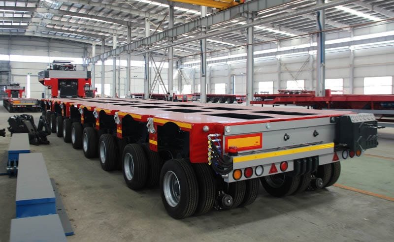 10 Axles Hydraulic Modular Trailer-CHINA HIPOTRUK