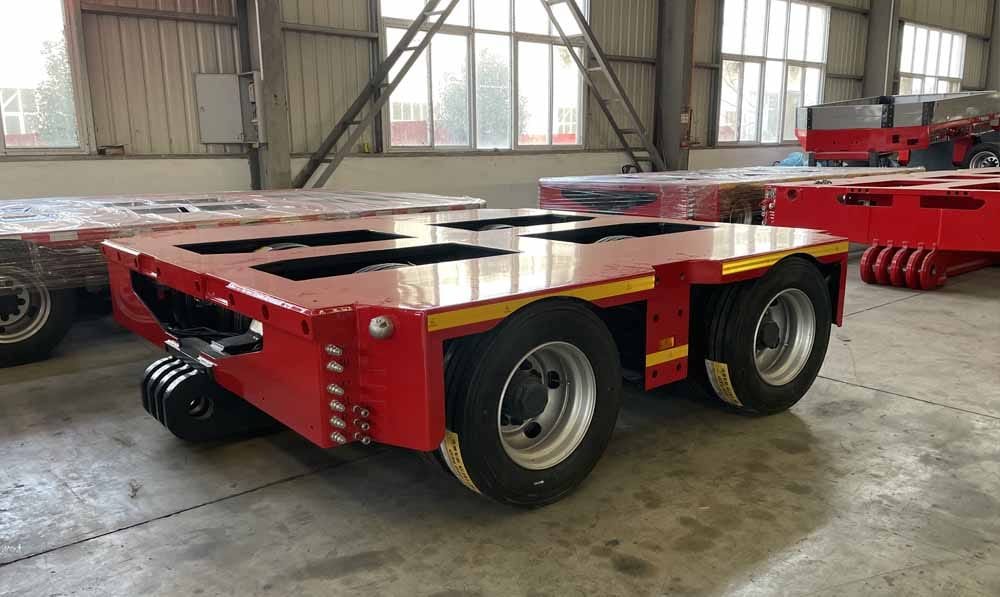 2 Axles Hydraulic Modular Trailer by HipoTruk