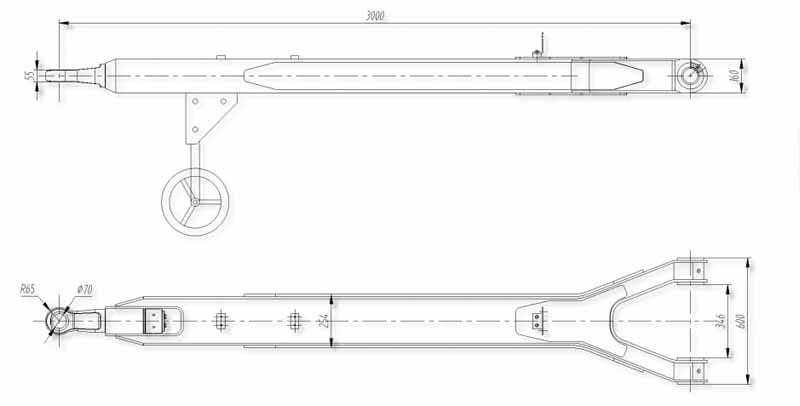 3 Meter Drawbar