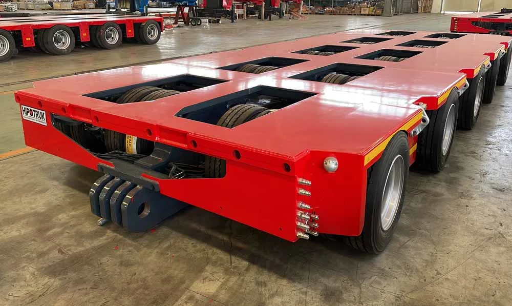 5 Axles Hydraulic Modular Trailer by HipoTruk