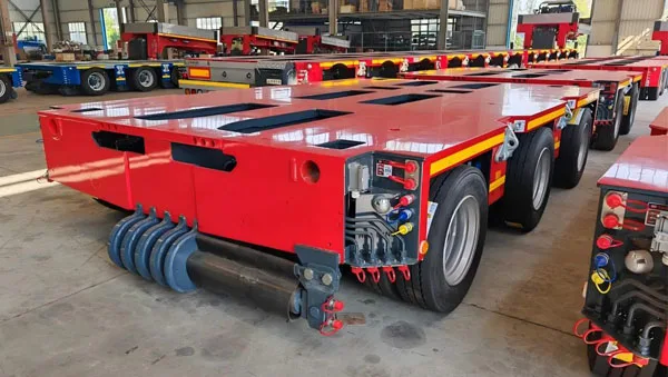Custom Hydraulic Multi-Axle Trailer
