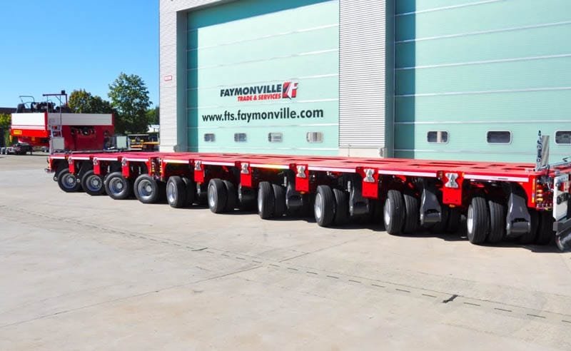 Europe Hydraulic Modular Trailer