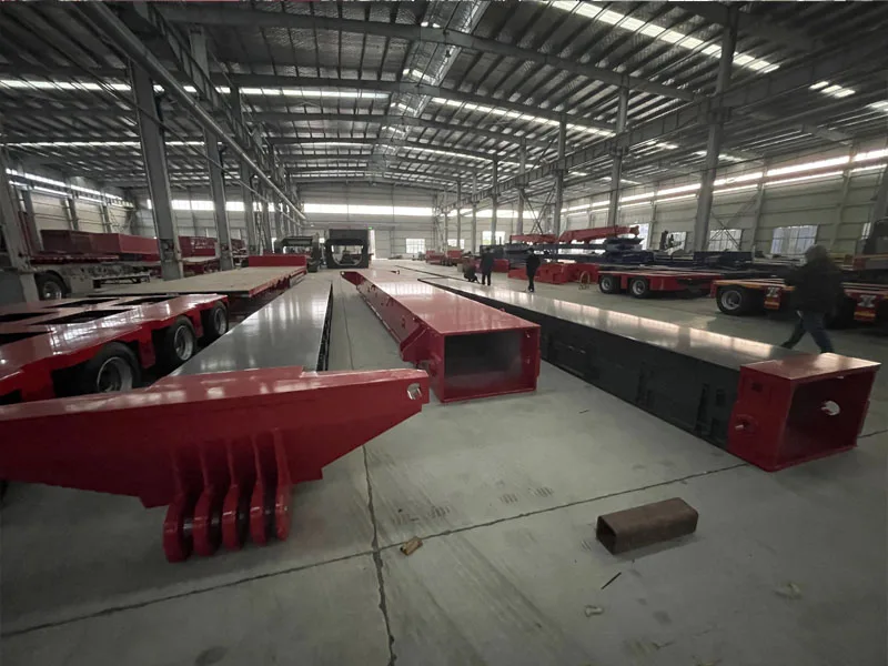 Extendable Spacer for Hydrualic Modular Trailer-3