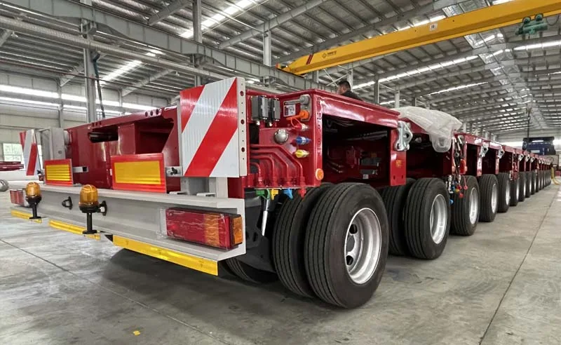 Goldhofer Type Hydraulic Modular Multi Axles Trailer