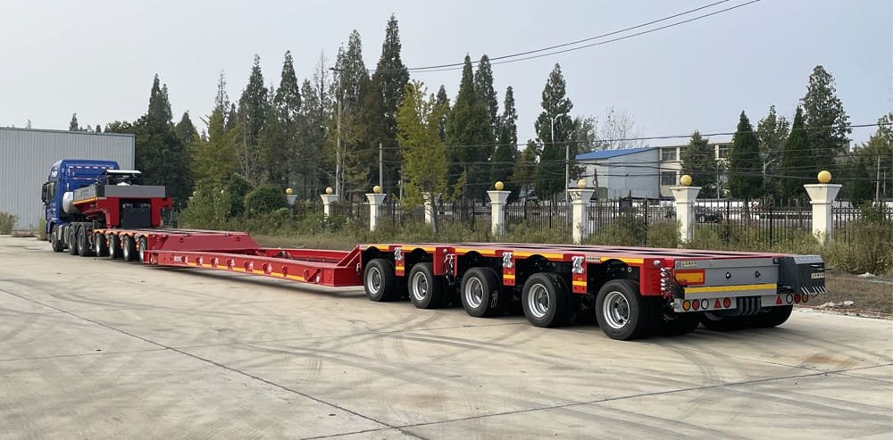 HIPOTRUK Modular Trailer with Vessel Bridge
