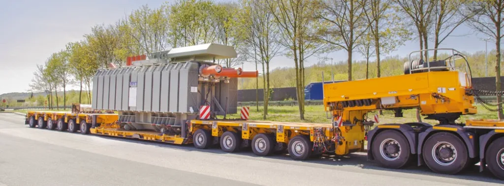 Hydraulic Modular Trailers in Heavy Haulage