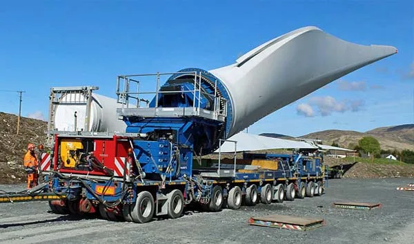 Hydraulic Modular Trailer with Blade Lifter