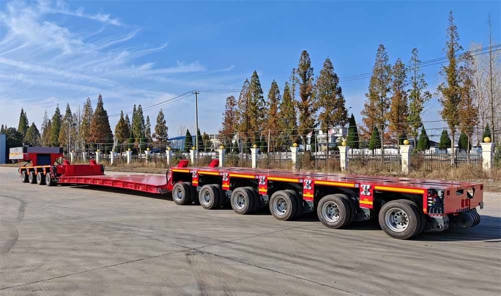 Goldhofer Hydraulic Modular Trailer with Drop Deck