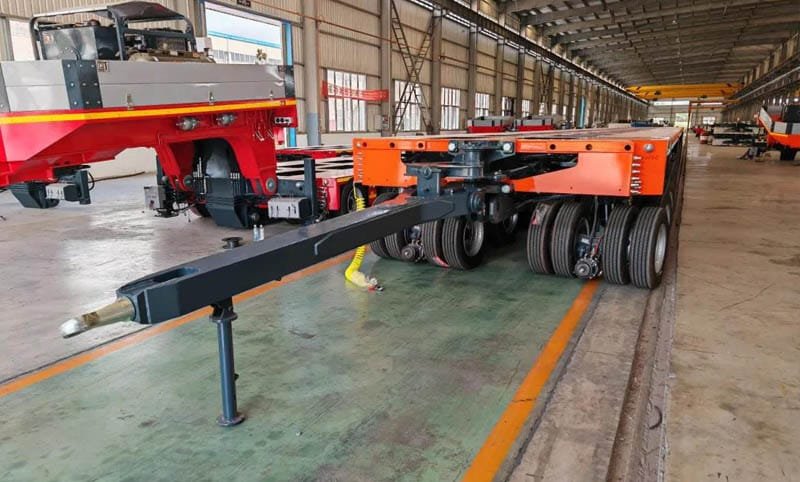 Hydruaulci Modular Trailer with Drawbar