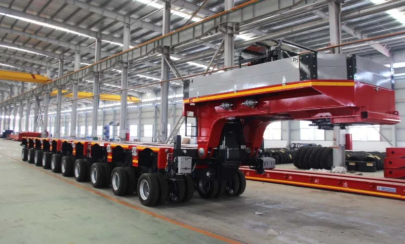 Hydruaulci Modular Trailer with Gooseneck